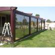 Chiusura verande con struttura in alluminio - Chiusure verande e tettoie